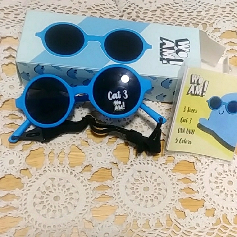 New Woam! UVA UVB blocker glasses for cats.